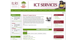 Desktop Screenshot of ict.worldagroforestry-ilri.org